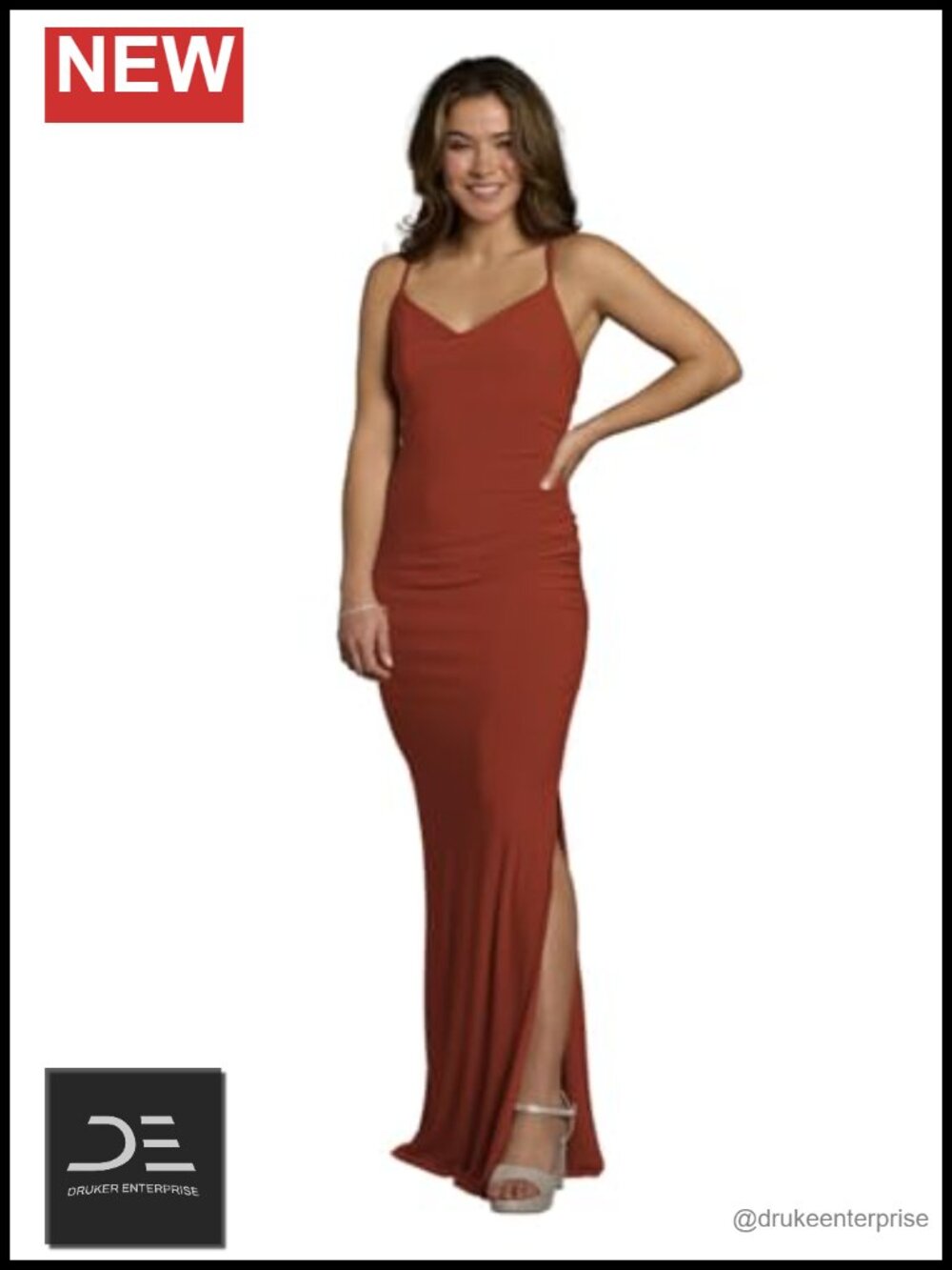 Jersey Sheath Maxi Dress Cowl Neck Sleeveless Wedding Guest